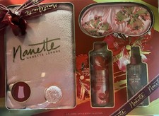 Nanette Lepore 4pc Iconic Bath Body Collection Gift Set British Rose NEW Sealed