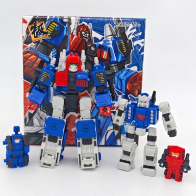 DrWu Transformation DW-E54B 10cm DWE54B Metrotitan Metroplex Mini Action Figure