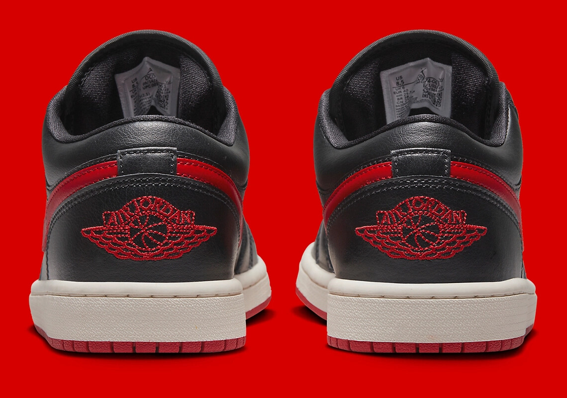 Size 9.5 - Air Jordan 1 Low Bred Sail W for sale online | eBay