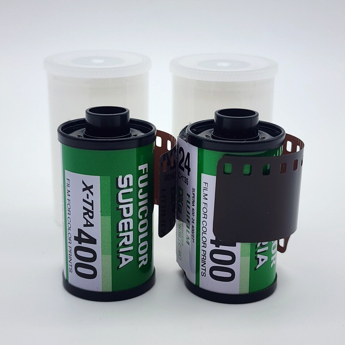 Fuji Superia X-TRA 400 Color Print Film - 35mm - Expired - 2 Rolls