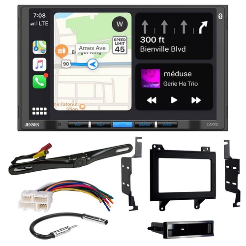For 1994-1997 Chevy S-10 Pickup 7" Jensen CAR710 Car Stereo w/Apple CarPlay