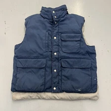 Vintage 90s Fieldmaster Goose Down Puffer Hunting Vest Jacket Zip Mens Size LG