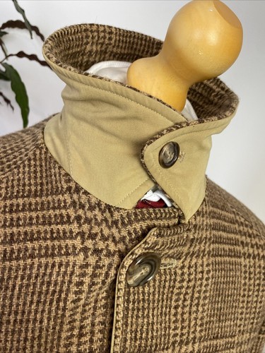 POLO Ralph Lauren (40) Vintage Reversible Wool Balmacaan Raglan Overcoat Jacket - 第 10/24 張圖片