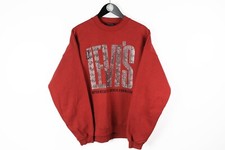 VINTAGE LEVIS SWEATSHIRT SIZE L 90s big logo red jumper sport jumper crewneck