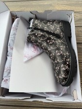 Blowfish Kids Ride On-K Black Floral Boots Size 3 M Durable  Stylish Footwear