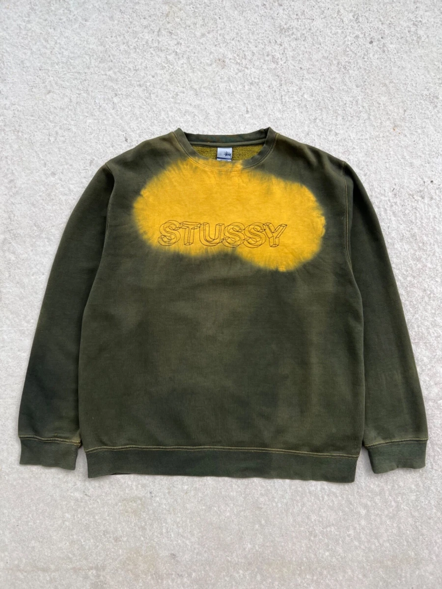 Rare 00s Vintage Stussy Sweatshirt Custom Color Dye 90s Skate Surf