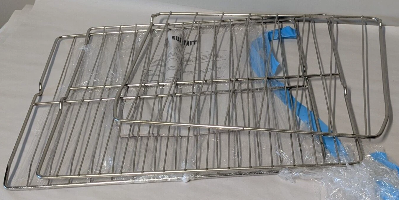 PRO247SS - OEM SUMMIT RANGE OVEN RACK SET OF 3 - NEW OPEN BOX
Opens in a new window or tab