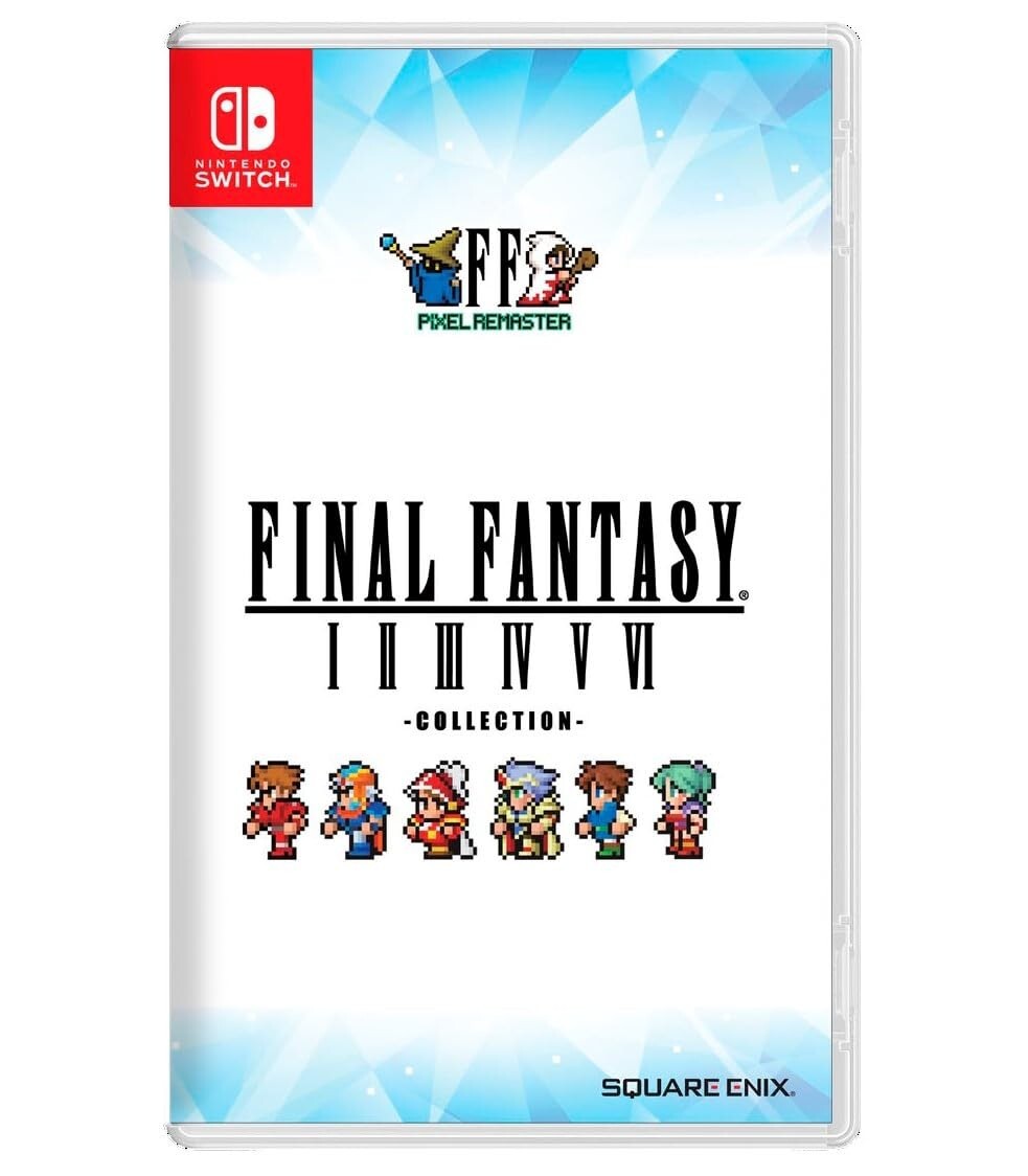 Nintendo Switch FINAL FANTASY I II III IV V VI Final Fantasy I-VI Pixel Remaster Collection 1-6 - Nintendo Switch