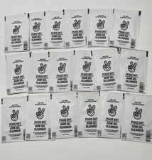 18 of Peace Out Acne Gel Cleanser Samples .07 fl oz / 2g total 1.26 oz/36g