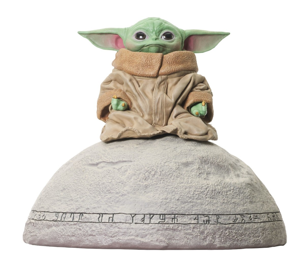 GENTLE GIANT STAR WARS MILESTONES GROGU ON SEEING STONE 1:2 SCALE