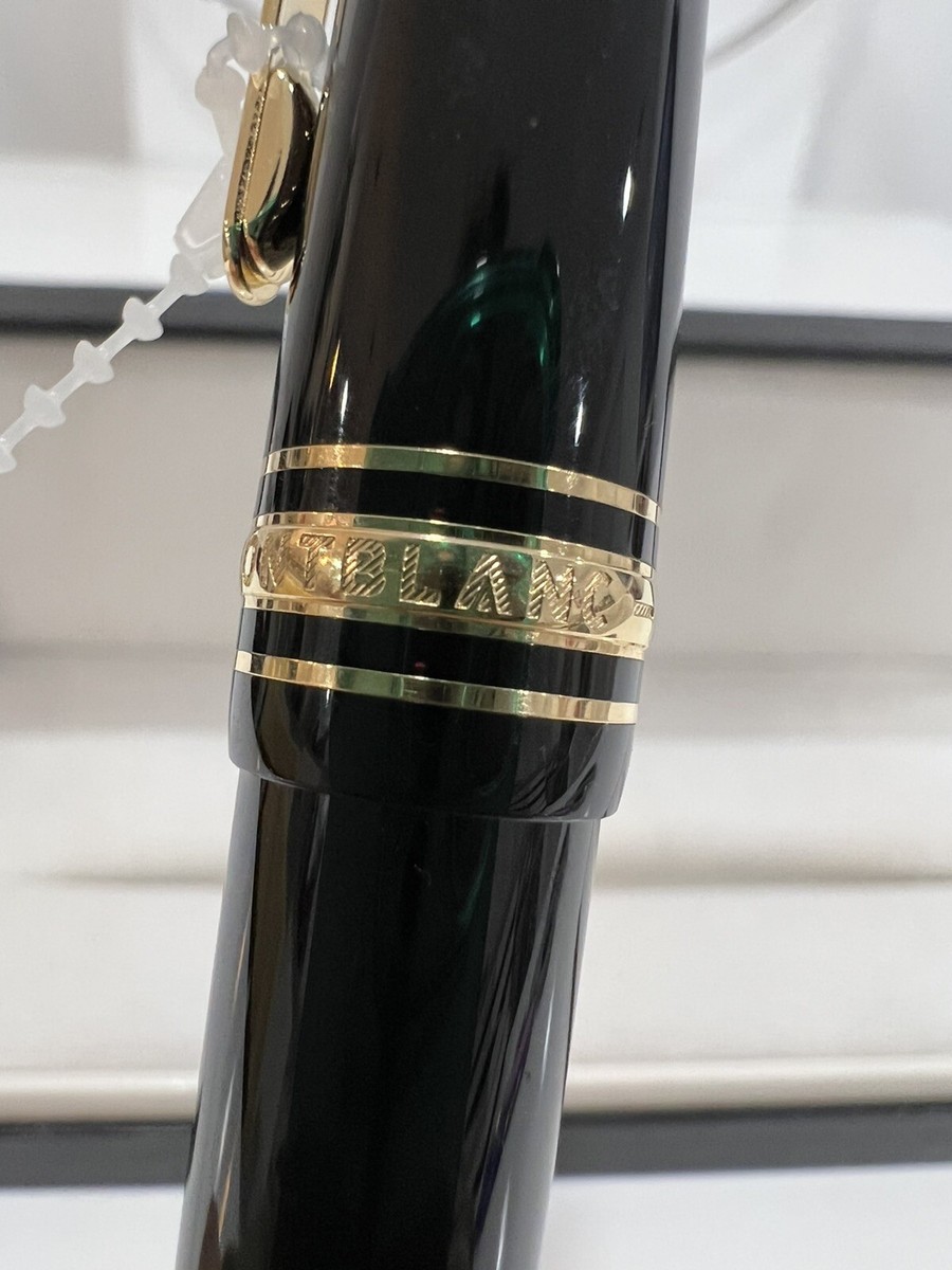 Montblanc Meisterstück Gold-Coated Fountain Pen 140mm $650 | eBay