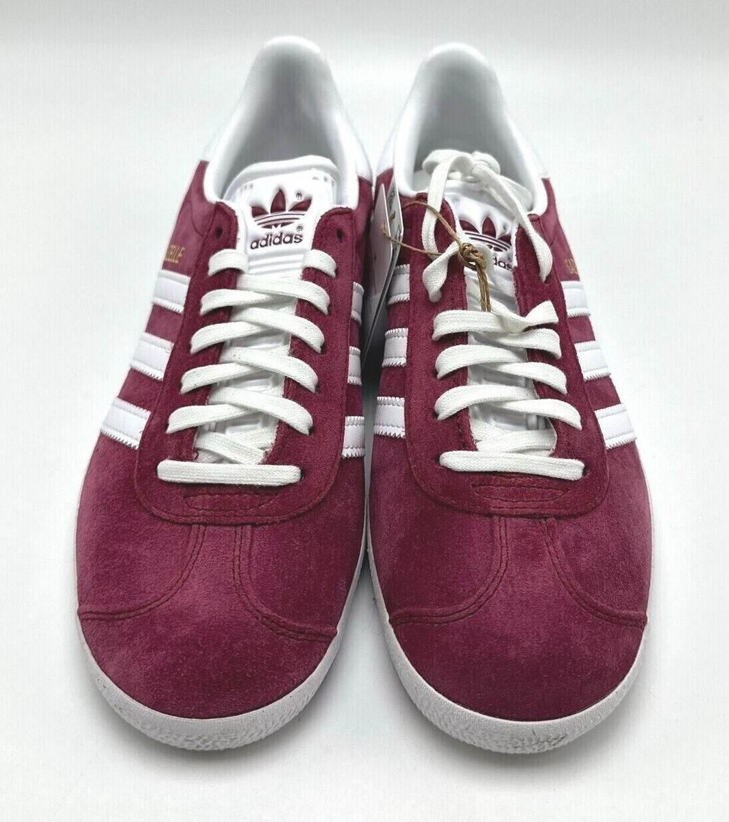 ◆adidas◆ Gazelle Burgundy B41645 ADIDAS Gazelle Collegiate Burgundy White B41645 Men's shoes