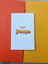 BTS J-HOPE BUTTER Album Official Folded Message Card (US SELLER)