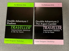 Traveller RPG Adventures Lot