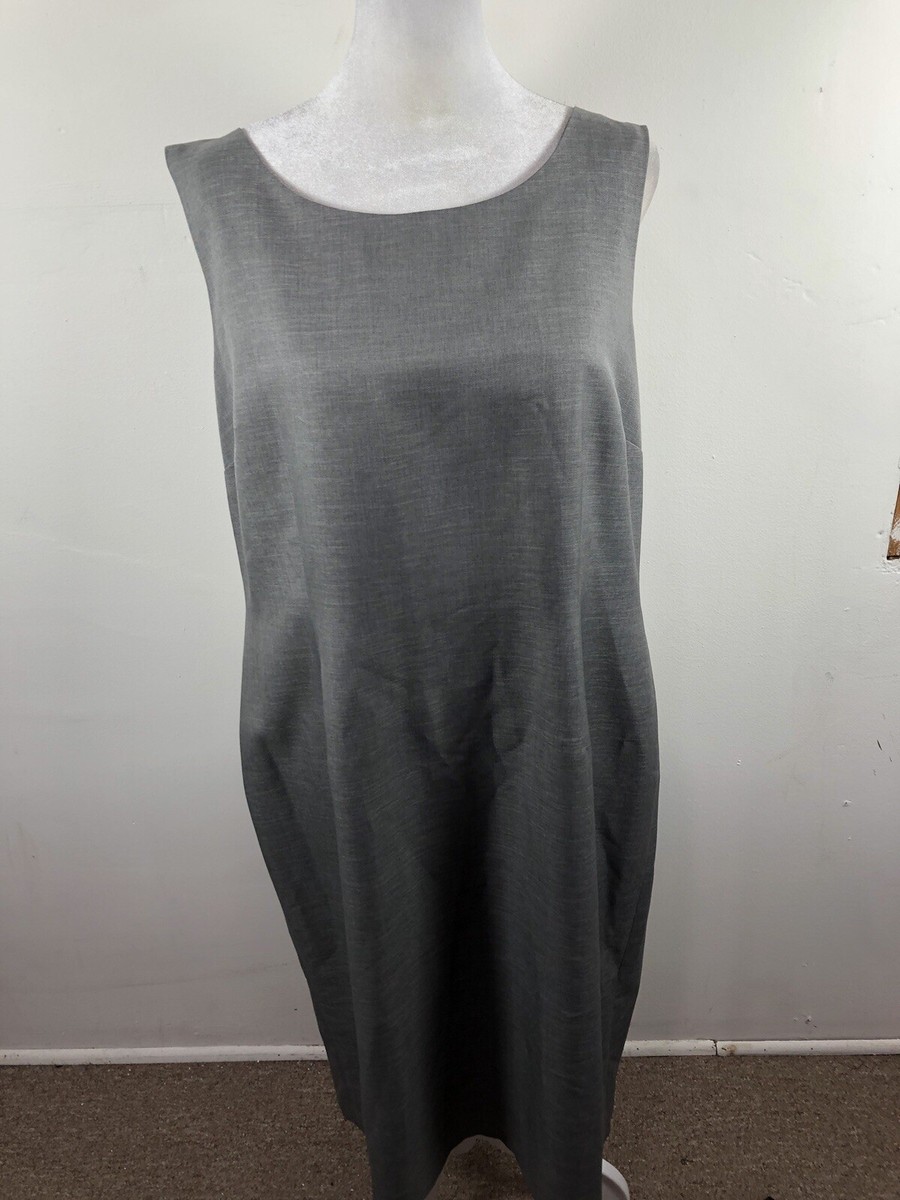 grey label dress Black By Evan Picone Womens Shift Pearl 16 Fabric: Luxe Satin