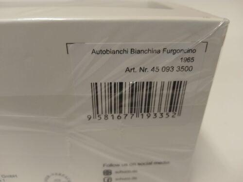 Schuco Autobianchi Bianchina Furgoncino 1965 1/43 450933500 - Foto 5 di 5