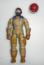 Vintage 1987 Cobra Gyro Viper G.I. GI Joe Complete Mamba Driver Figure 3.75 ARAH