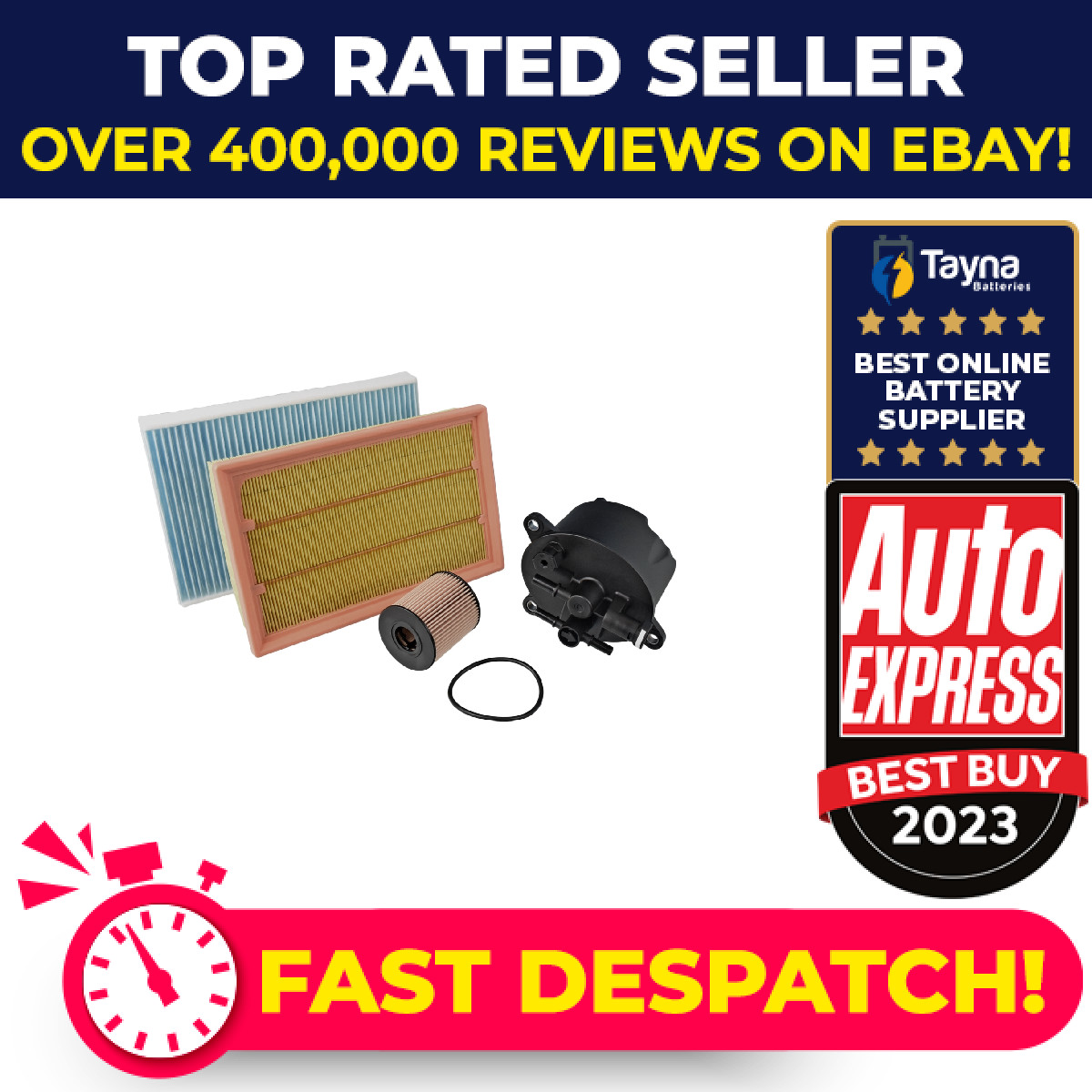 Service Kit fits LAND ROVER FREELANDER L359 2.2D 06 to 14 Blue Print LR001313