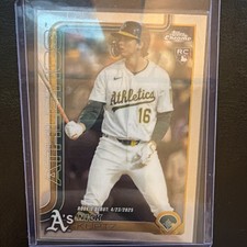Topps 2025 Chrome Update Nick Kurtz Rookie Debut Athletics USC180 Baseball Card
