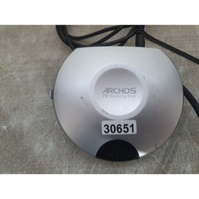 Archos 3200 TV Docking Pod Silver Compact with Adapter for AV500 & AV700 DVR