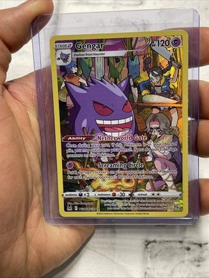 Gengar TG06/TG30 Ultra Rare SWSH11: Lost Origin Trainer Gallery NM Pokémon Holo