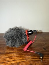 Rode VideoMicro UltraCompact Camera-mount Microphone W/ Furry Windshield
