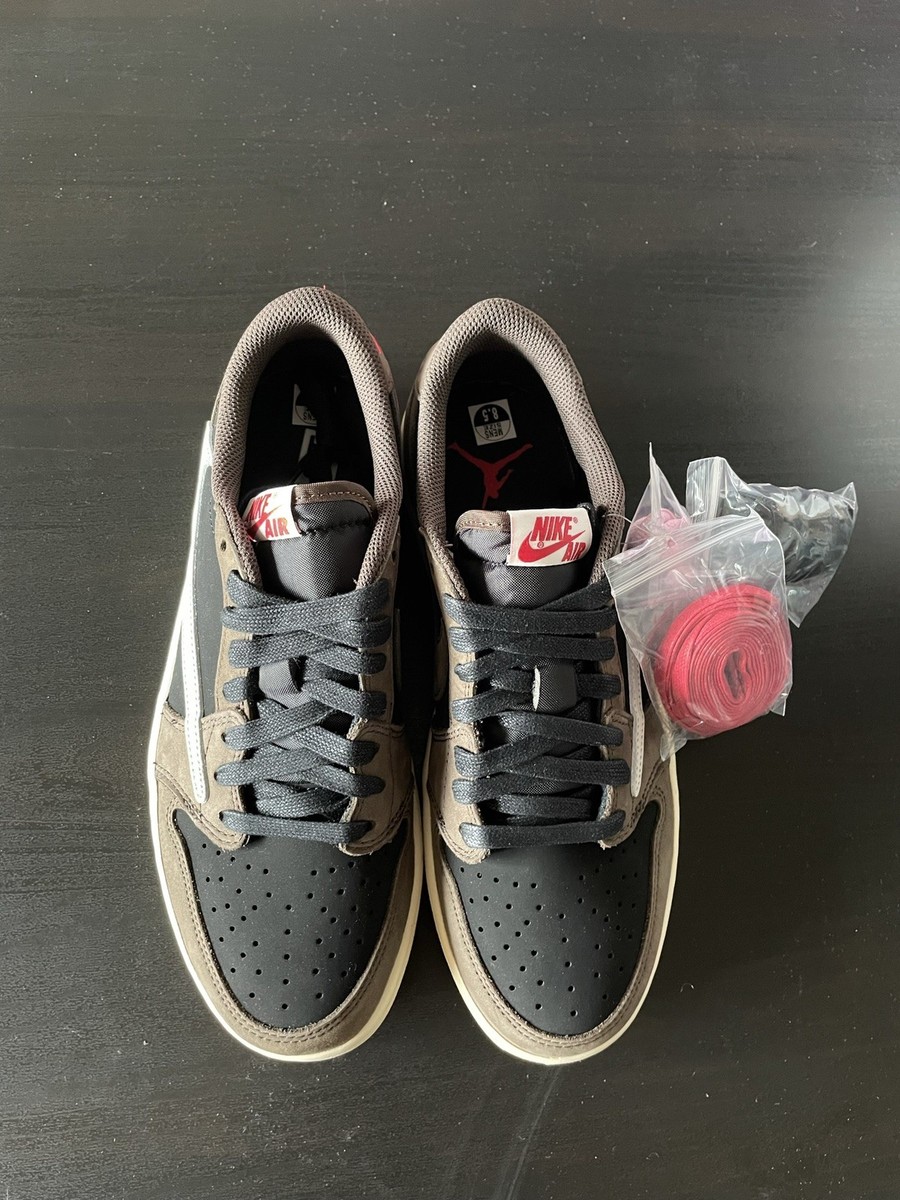 Jordan 1 Retro Low OG SP Travis Scott Mocha - CQ4277 001 - US 8.5