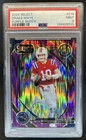2024 Panini Select Drake Maye Club RC Purple Prizm Shock #/360 Patriots PSA 9