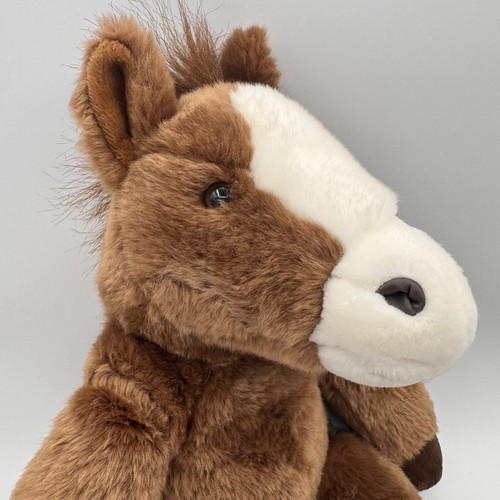Build A Bear Workshop Brown Stuffed Plush Pony Horse BAB Chocolate - Picture 3 of 7