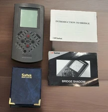 Saitek Bridge Shadow Handheld Electronic Game Complete With Instructions WORKING