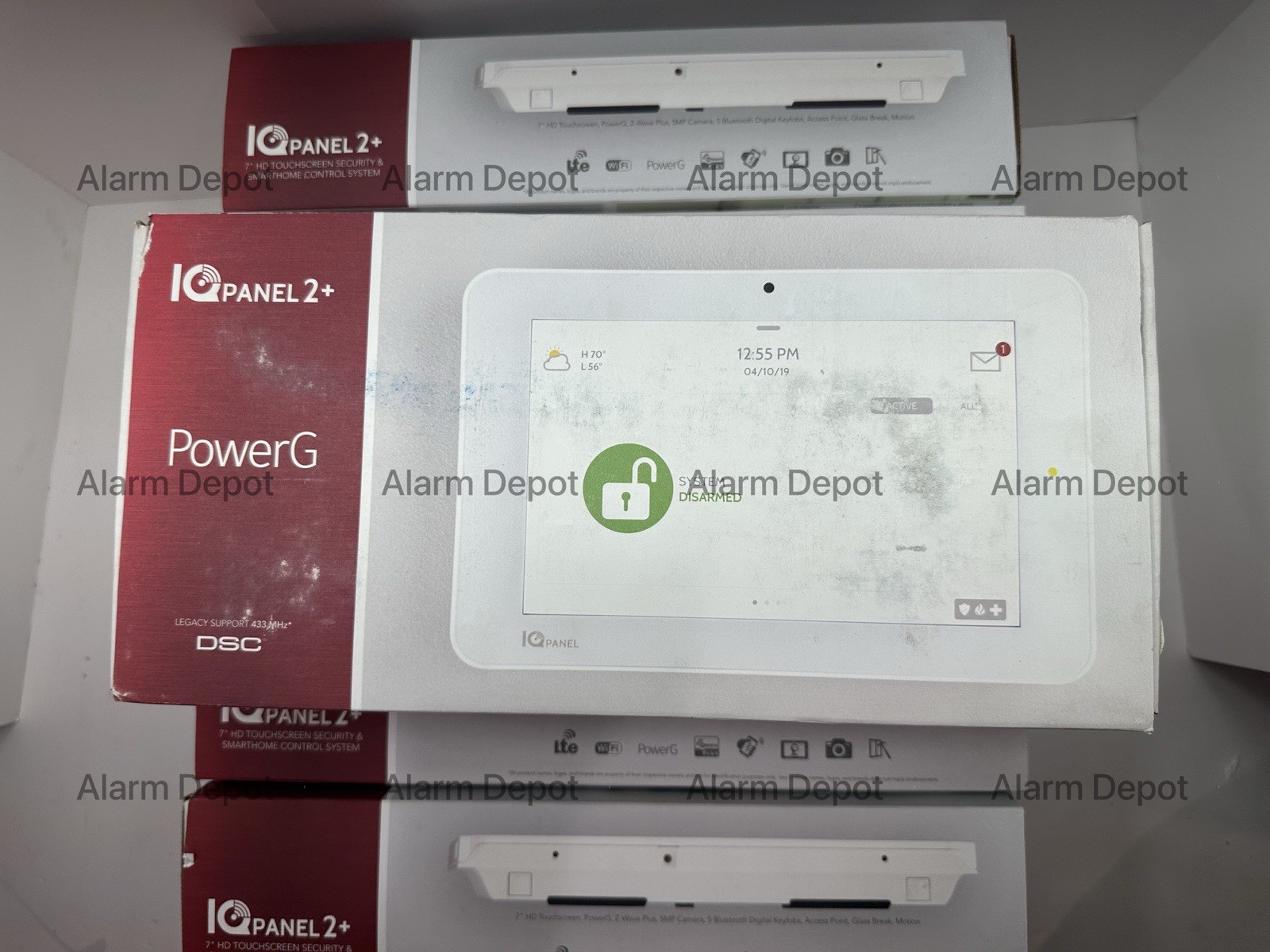 New Qolsys IQ Panel 2 + QS9202-4208-840 (AT&T) PowerG DSC 433MHZ IQ2