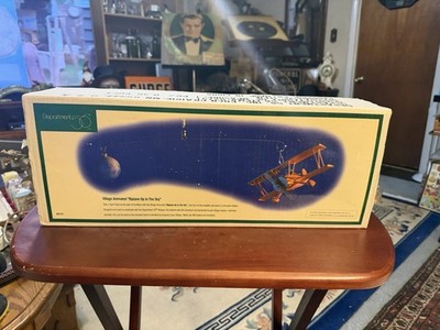 Dept 56 ANIMATED BIPLANE UP IN THE SKY General Village 56 #52731
