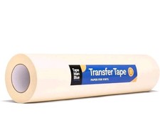 Transfer Tape for Vinyl, 24 inch x 100 feet, Paper with Layflat Adhesive BB 