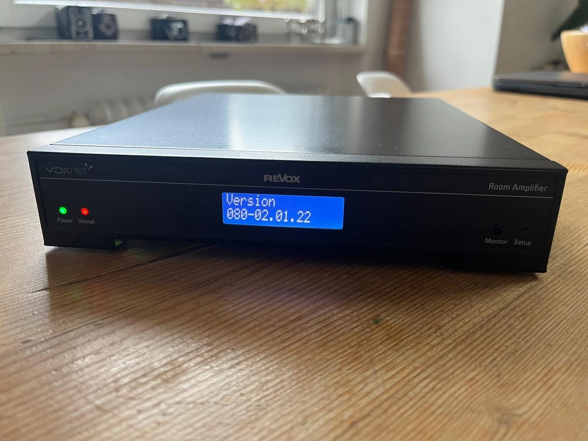 Amplificador Revox M30 Multiuser Amplifier - Wi-Fi/Lan (negro con embalaje original)