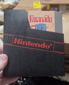 Faxanadu Completo CIB con Sistema de Entretenimiento Nintendo Manual NES Limpio Probado