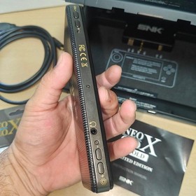 SNK NEO GEO X GOLD Limited Edition Console Black NTSC-J Complete Set Tested