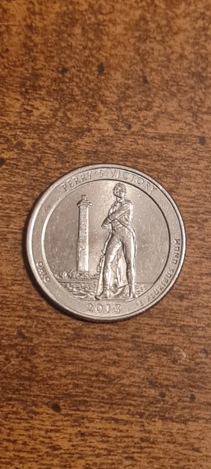 2013 P Perry’s Victory and International Peace Memorial quarter  circulated - Image 2 of 3