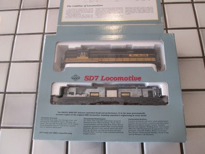 life-like/proto 2000 DENVER & RIO GRANDE WESTERN SD7 powered engine HO scale