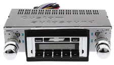 JEGS 48060 Classic 230 Series Radio 1966-1967 Chevrolet Chevelle El Camino Chrom