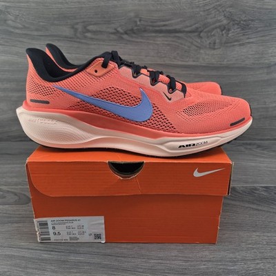 Nike Pegasus 41 Size 8 Mens Light Wild Mango Orange Running Shoes