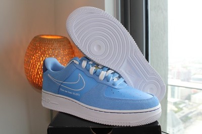 Nike Air Force 1 '07 LV8 'First Use University Blue Size 7 NEW  DB3597-400