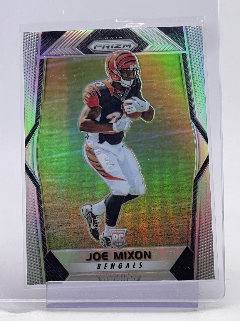JOE MIXON 2017 PANINI PRIZM ROOKIE FOOTBALL SILVER BENGALS RC Q2956
