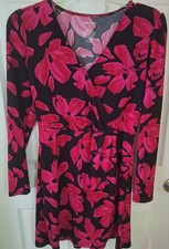 Fun Ladies Medium Dress Red And Black