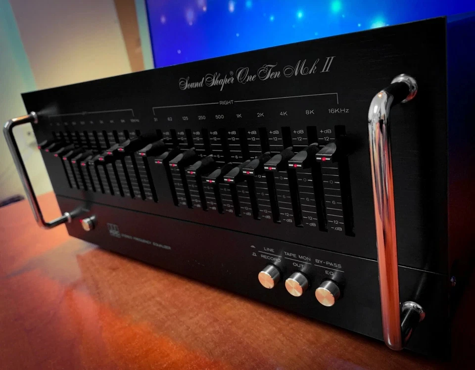 ADC SS-110 MKII 🌈RaRe🌈 Vintage Stereo Graphic Equalizer - Image 4 of 4