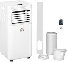 HOMCOM Portable Air Conditioner 9000 BTU, 4-in-1 Mobile Air Conditioning Unit