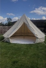 5 meter Bushcraft Bell Tent ( A traditional style ) has the following features