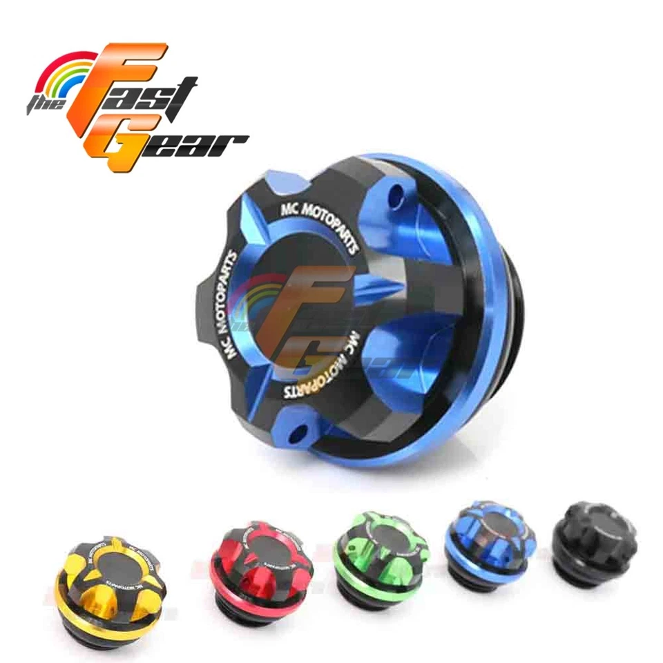 For Honda CBR 600RR /ABS 07-21 20 19 18 T-Axis BLUE Oil Filler Cap Motorcycle - Image 2 of 4