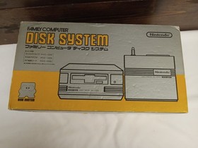 Nintendo Famicom Disk System HVC-022 w/ Box & Power Cord &ndash; NO RAM &ndash; Untested