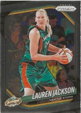 2025 Panini Prizm WNBA Lauren Jackson #91 Seattle Storm HOF