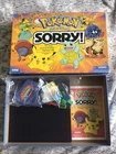 Vintage Pokémon Sorry Board Game Complete 2000 Parker Brothers Hasbro